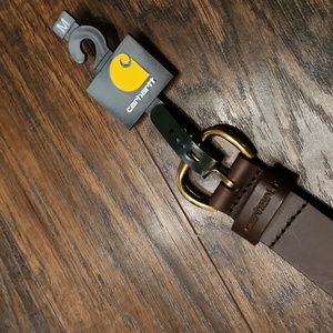 NWT Carhartt Brown Leather Belt - Medium
